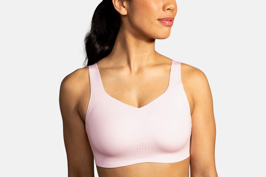 Brooks Women's Dare Underwire Run Bras Rosewater ( UQIFS1705 )